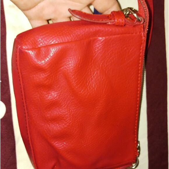 Small Nine West red satchel - Picture 6 of 7